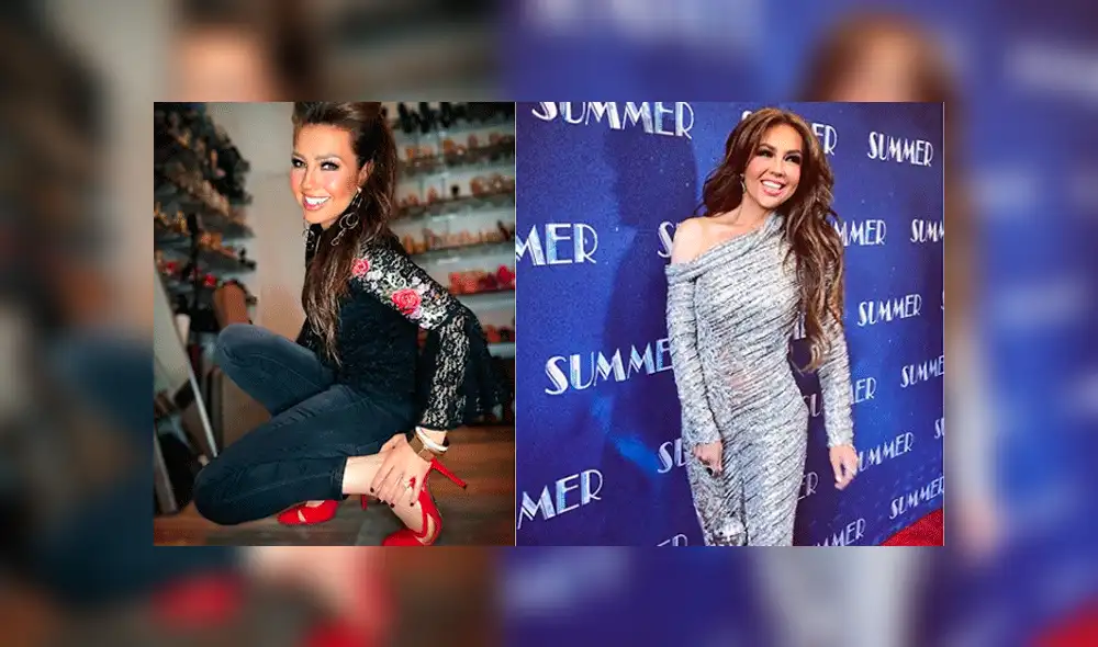 Thalía presume su “paraíso” de zapatos en Instagram  [FOTO] 