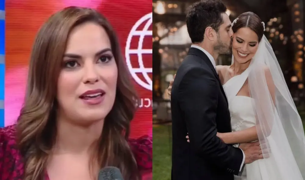 La conductora de televisión Valeria Piazza cuenta detalles de su relación con Pierre Cateriano. Foto: composición/ captura de América TV/ Valeria Piazza/ Instagram