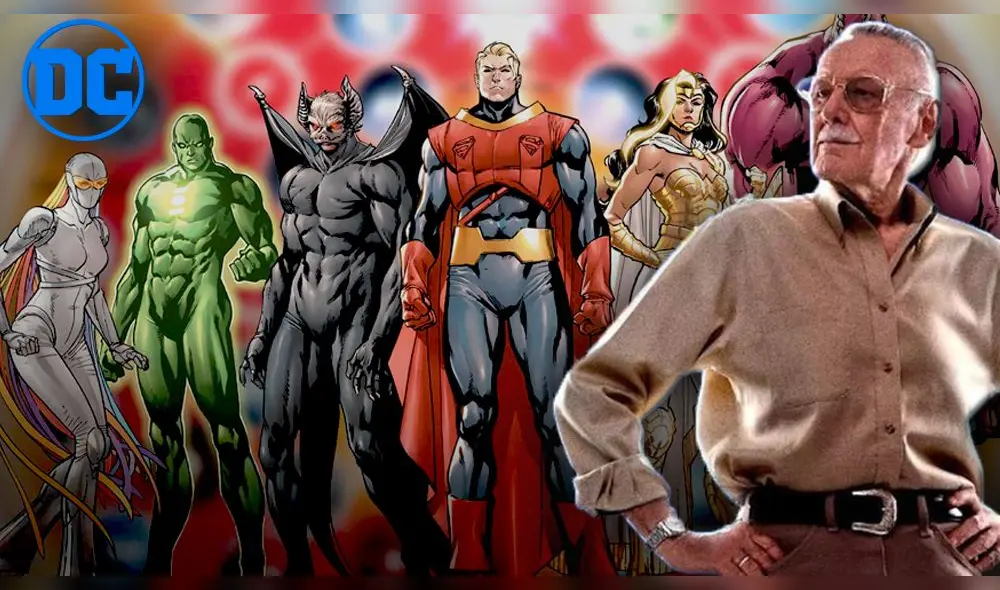 Stan Lee y los héroes qué creo para DC, la compañía rival de Marvel [FOTOS]
