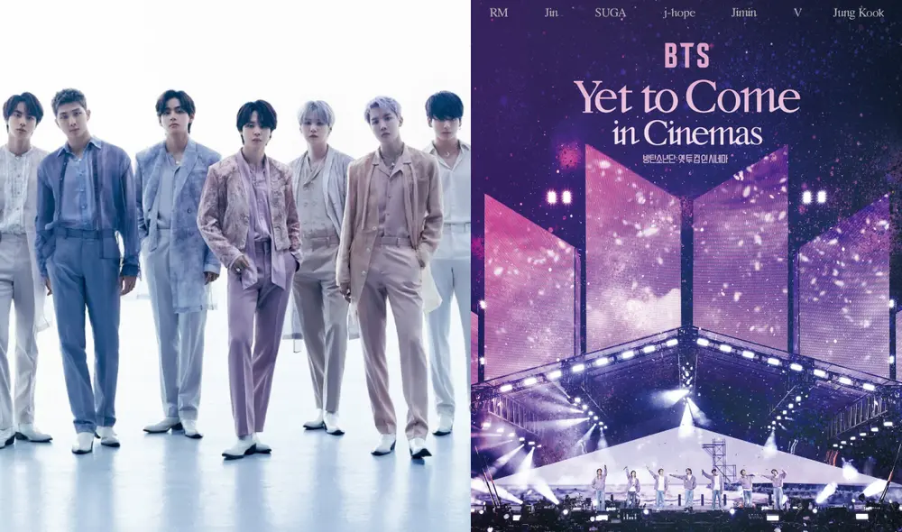 Celebrado el 15 de octubre del 2022, "Yet to come in Busan" fue el último concierto que BTS realizó como septeto antes del hiatus grupal. Foto: composición LR/BigHit