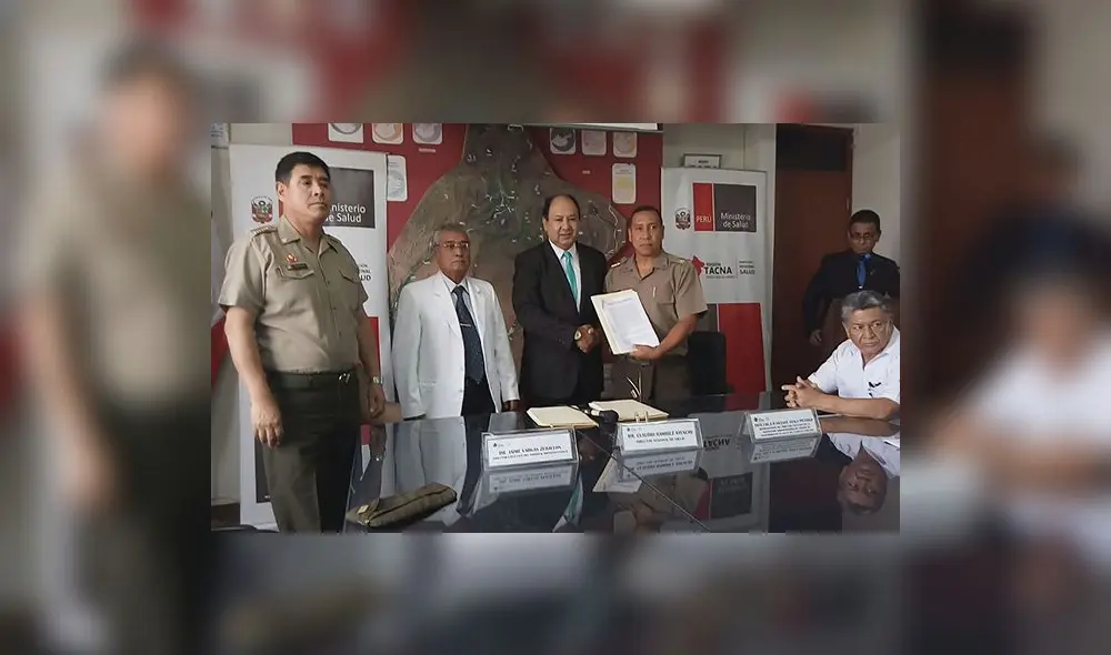 Ejército firma convenio con Dirección Regional de Salud [VIDEO]