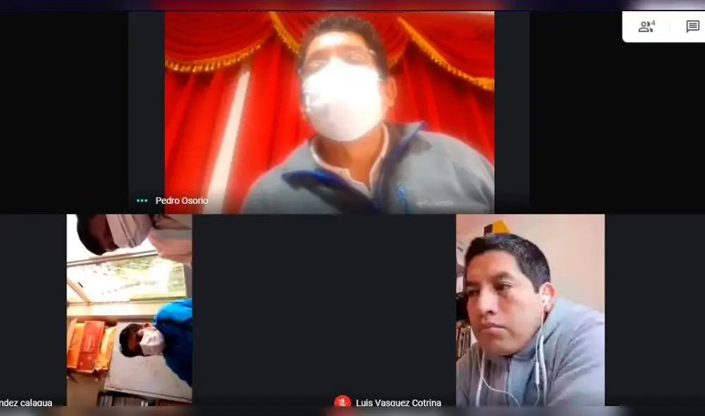 Audiencia virtual en Contumazá Audiencia virtual en Contumazá