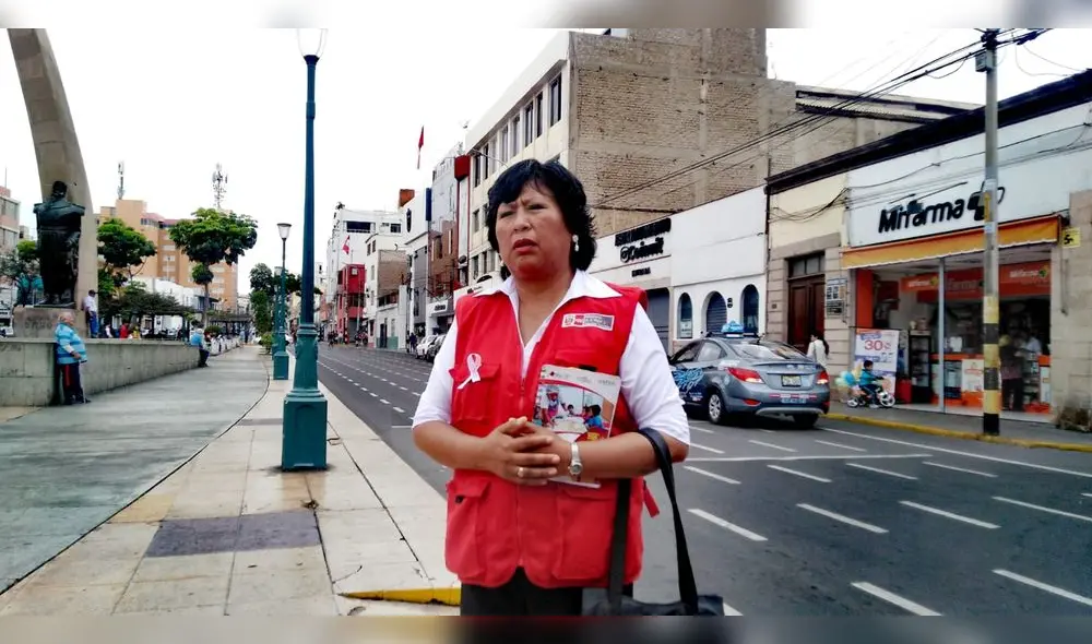 coordinadora del Programa Nacional contra la Violencia Sexual y Familiar en Tacna, Carmen Paniagua