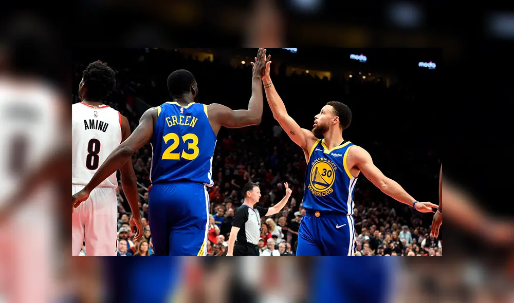 Warriors derrotó a Blazers 110-99 en el tercer juego de la final de Conferencia Oeste de la NBA