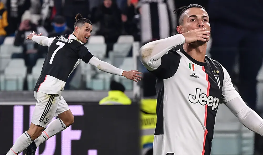 Cristiano Ronaldo marcó un doblete para la victoria de Juventus. (Créditos: AFP)