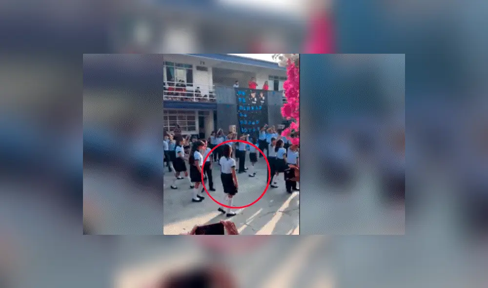 Facebook viral: padre ve que su hija no tiene pareja en actuación y baila con ella [VIDEO]