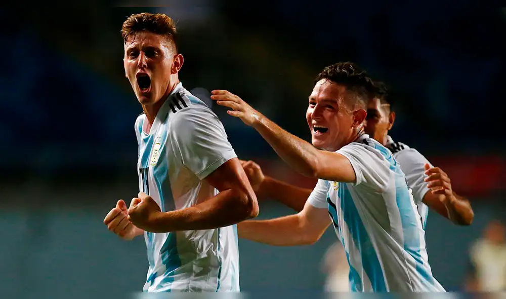 Con hat-trick de Gaich, Argentina goleó a Venezuela en el Sudamericano Sub 20 [RESUMEN]