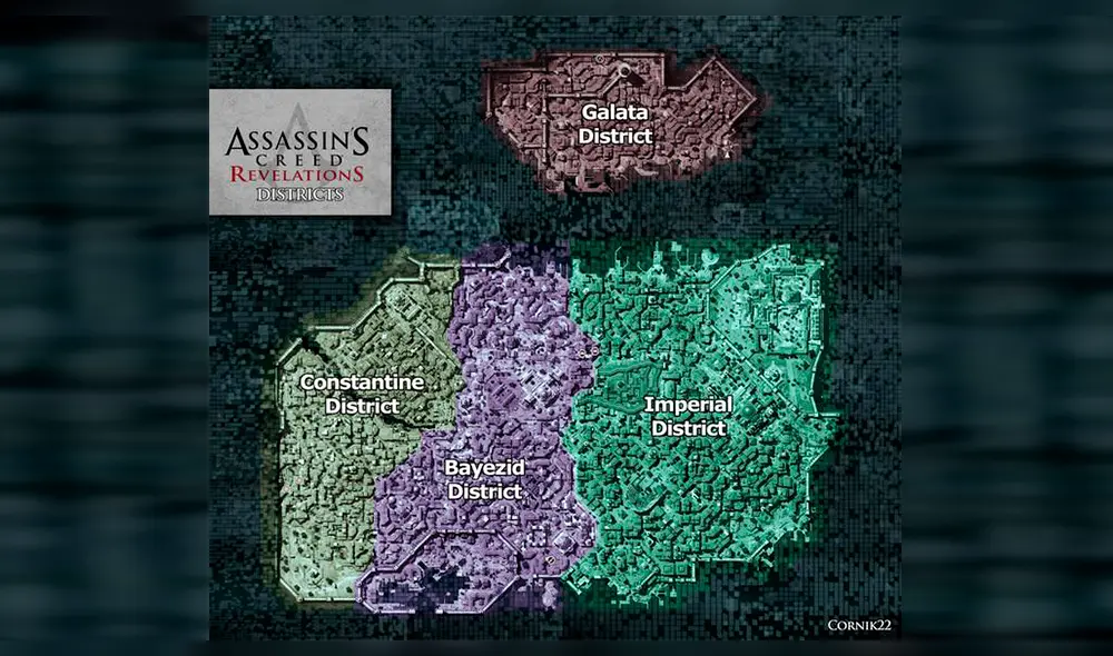 Assassin’s Creed: Todos los mapas comparados en tamaño [FOTOS]