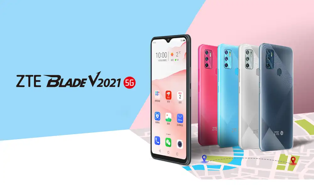 Lanzamiento oficial del nuevo ZTE Blade V2021 5G. Foto: ZTE
