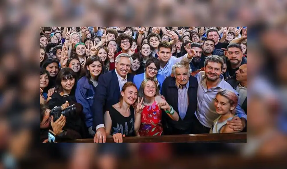 Alberto Fernández, favorito en las encuestas presidenciales de Argentina, utilizó el lenguaje inclusivo en su discurso ante los estudiantes. Foto: Difusión Alberto Fernández, favorito en las encuestas presidenciales de Argentina, utilizó el lenguaje inclusivo en su discurso ante los estudiantes. Foto: Difusión