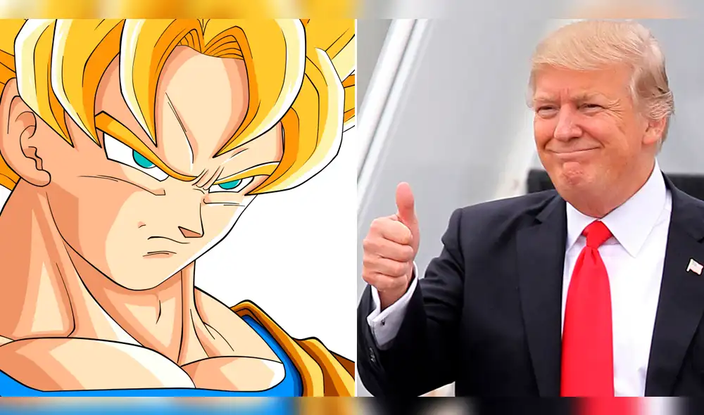 Twitter: Donald Trump pasa vergüenza por su cabello y lo comparan con Gokú [VIDEO]