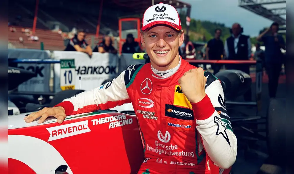 Mick Schumacher se formó en la Academia Ferrari para ser piloto. Foto: AFP