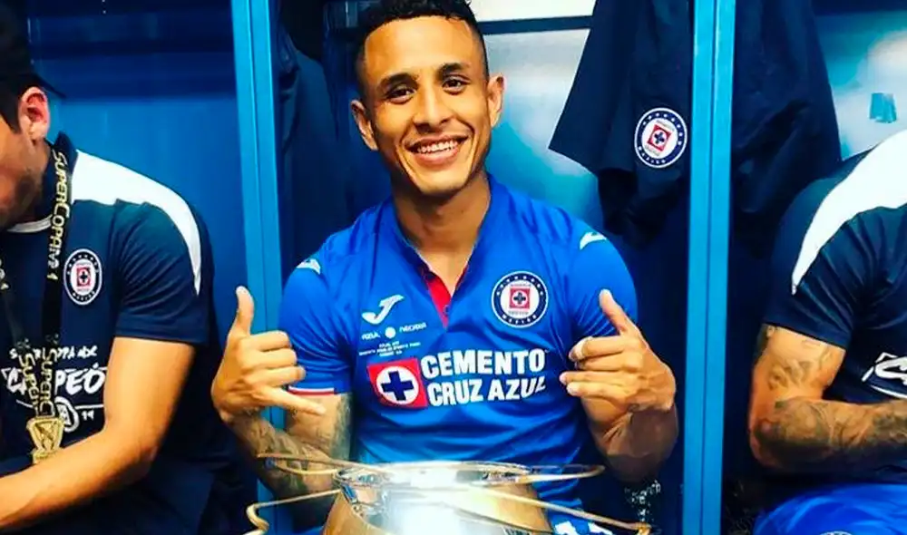 Yoshimar Yotún colaboró con una asistencia en la goleada del Cruz Azul sobre el Necaxa por la Supercopa MX.