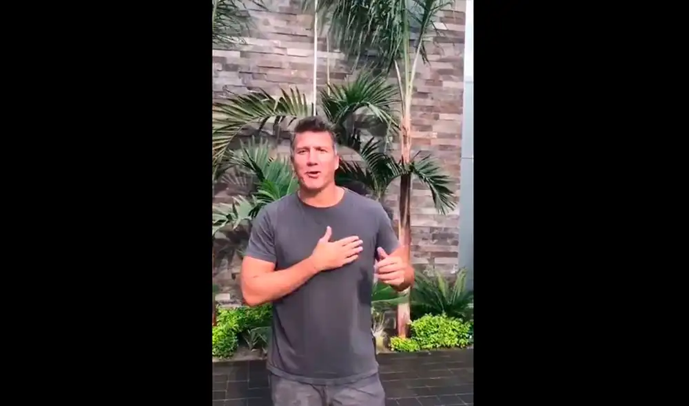 Flavio Maestri mandó saludos a Alianza Lima por su aniversario 119. Foto: Captura Flavio Maestri mandó saludos a Alianza Lima por su aniversario 119. Foto: Captura