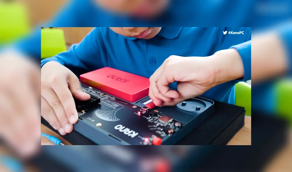 Microsoft y Kano presentan computadora de construcción propia.
