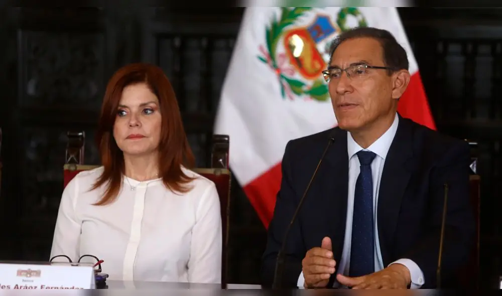 Martín Vizcarra sostuvo que Mercedes Aráoz le comentó que no estaba de acuerdo con el adelanto electoral. Foto: La República.