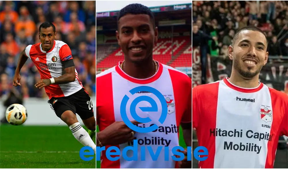 Renato Tapia, Miguel Araujo y Sergio Peña son los peruanos que militan en la Eredivisie. | Foto: AFP / FC Emmen / Pro Shots Renato Tapia, Miguel Araujo y Sergio Peña son los peruanos que militan en la Eredivisie. | Foto: AFP / FC Emmen / Pro Shots
