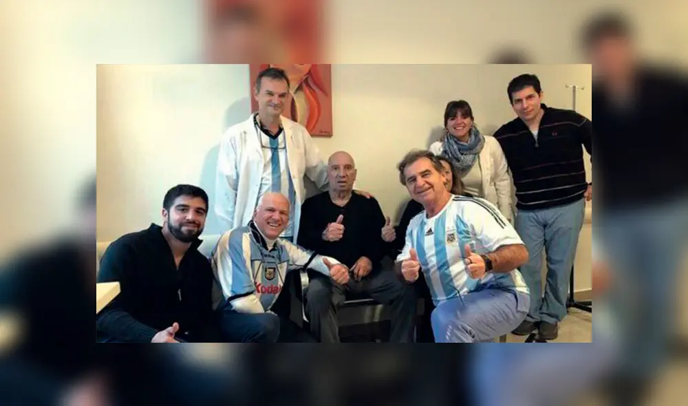 Carlos Salvador Bilardo fue diagnosticado con el síndrome Hakim- Adams desde 2017. Créditos: Twitter