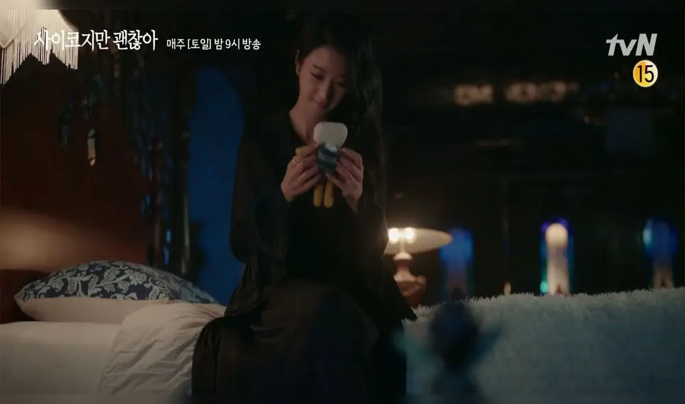 Desliza para ver más fotos del tráiler del capítulo 7 del drama It's okay to not be okay. Créditos: tvN