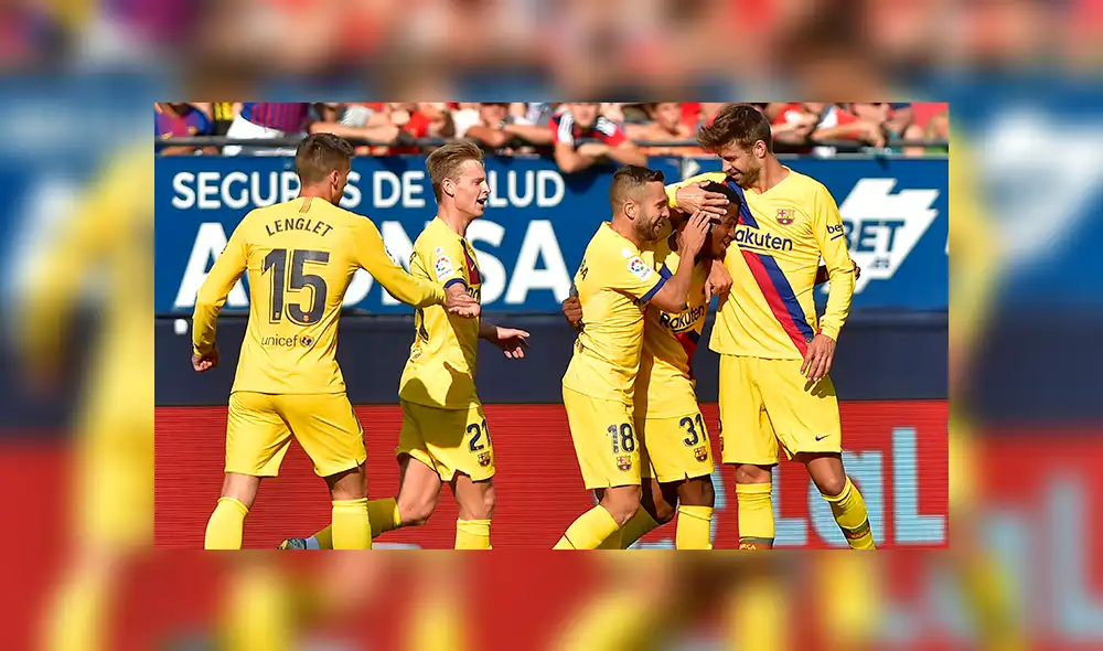 Barcelona igualó 2-2 ante Osasuna por la tercera jornada de La Liga Santander. (Foto: AFP) Barcelona igualó 2-2 ante Osasuna por la tercera jornada de La Liga Santander. (Foto: AFP)