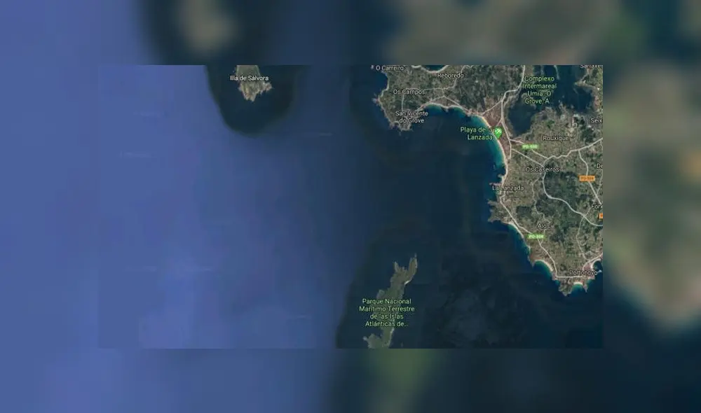 El naufragio se presentó al mediodía de este martes 11 de febrero. (Foto: El Faro de Vigo)