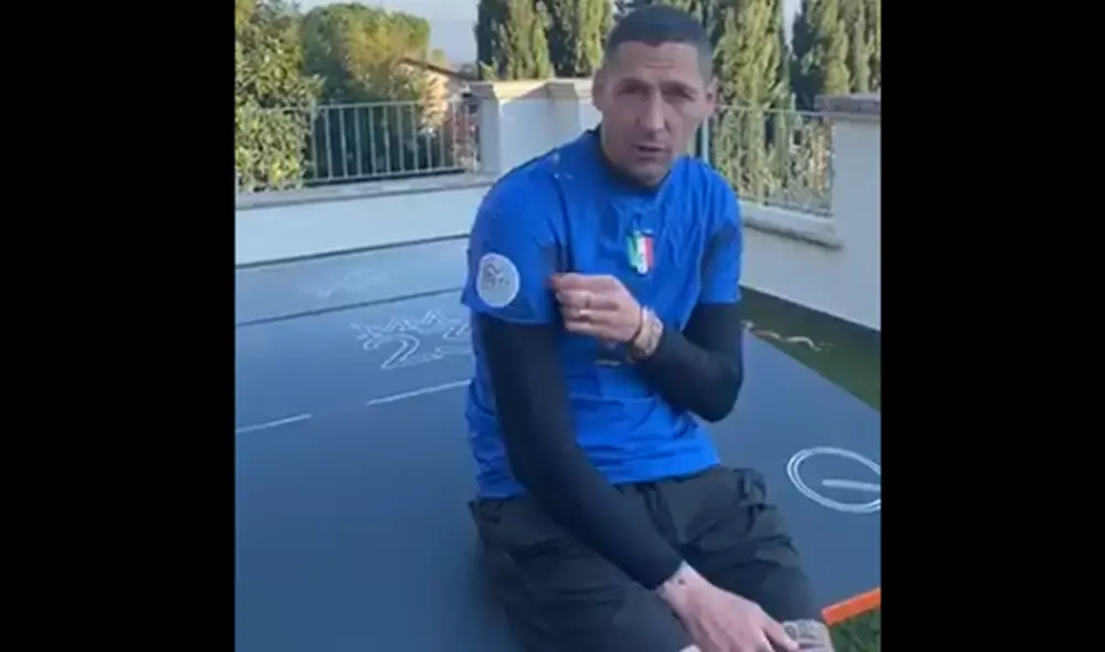 Marco Materazzi ofreció la camiseta original que usó en la final de Alemania 2006 para recaudar fondos contra el COVID-19. Foto: Marco Materazzi. Marco Materazzi ofreció la camiseta original que usó en la final de Alemania 2006 para recaudar fondos contra el COVID-19. Foto: Marco Materazzi.