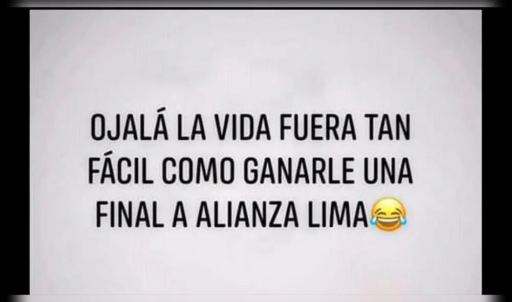 Alianza vs Cristal: título celeste desata divertidos memes en redes [FOTOS]