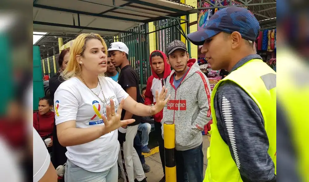 Familias venezolanas arriban al terminal de Plaza Norte [FOTOS]