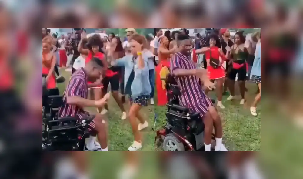 YouTube viral: chico baila reggaetón en su silla de ruedas y se roba el show en festival de música YouTube viral: chico baila reggaetón en su silla de ruedas y se roba el show en festival de música