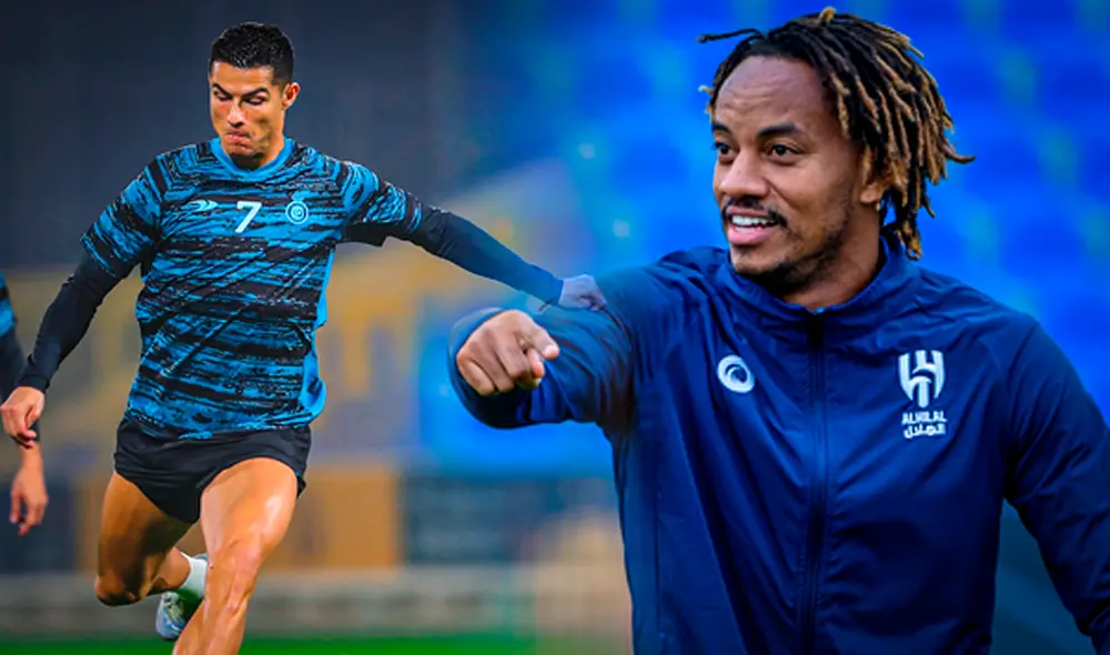 El Al Hilal vs. Al Nassr, donde juegan André Carrillo y Cristiano Ronaldo respectivamente, no es el clásico saudí. Foto: Composición GLR / Al-Nassr / Al Hilal El Al Hilal vs. Al Nassr, donde juegan André Carrillo y Cristiano Ronaldo respectivamente, no es el clásico saudí. Foto: Composición GLR / Al-Nassr / Al Hilal