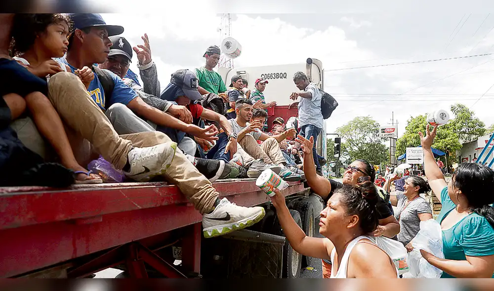 Trump amenaza usar a militares ante la Caravana del Migrante