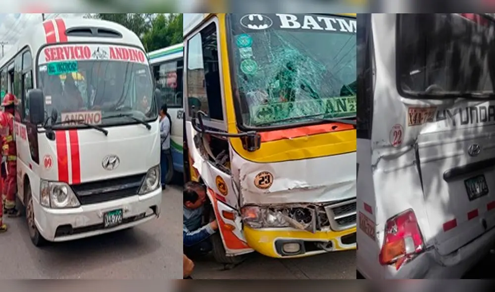 Choque entre tres combis dejó siete heridos en Cusco. Choque entre tres combis dejó siete heridos en Cusco.