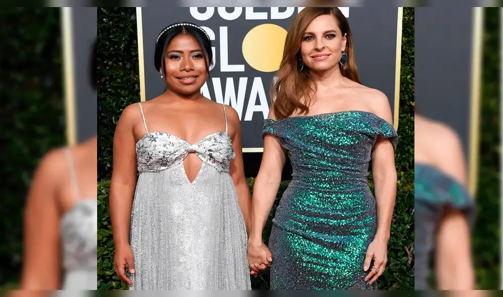 Críticas contra Yalitza Aparicio y el vestido que usó en los Golden Globes 2019 [VIDEO]