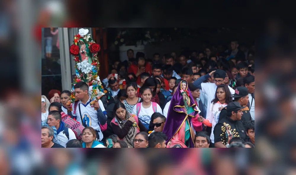 Al menos 6 millones visitan Basílica de la Virgen de Guadalupe en México