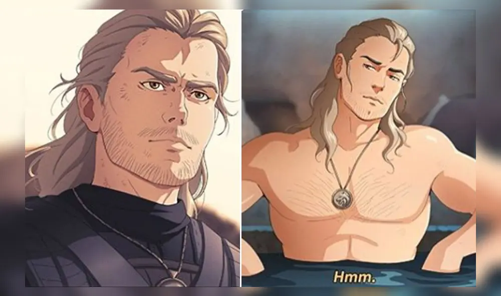 Imágenes de The Witcher en anime. Créditos: composición / @nattotwister Imágenes de The Witcher en anime. Créditos: composición / @nattotwister