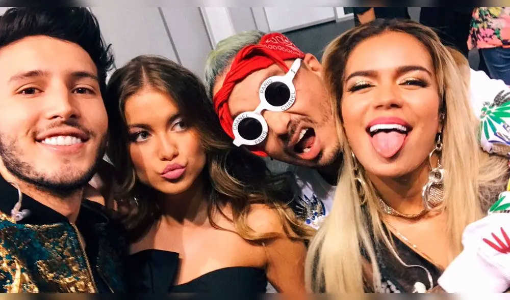 Karol G, Sebastián Yatra, Anuel AA, Instagram Karol G, Sebastián Yatra, Anuel AA, Instagram