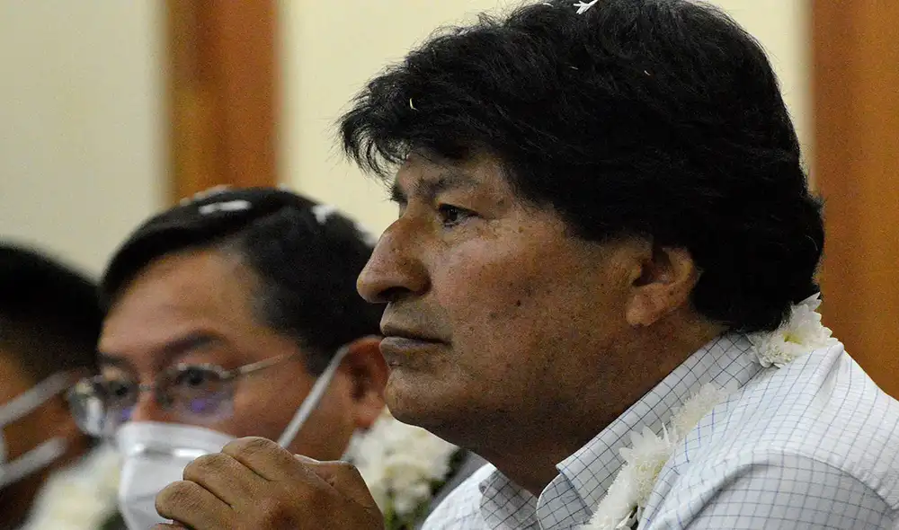 Evo Morales afronta su primera dificultad tras regresar a Bolivia y retomar el mando del MAS. Foto: AFP Evo Morales afronta su primera dificultad tras regresar a Bolivia y retomar el mando del MAS. Foto: AFP