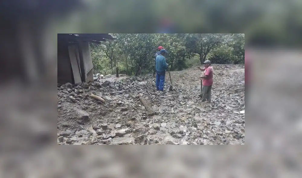 Huaico arrasa con viviendas en Cusco