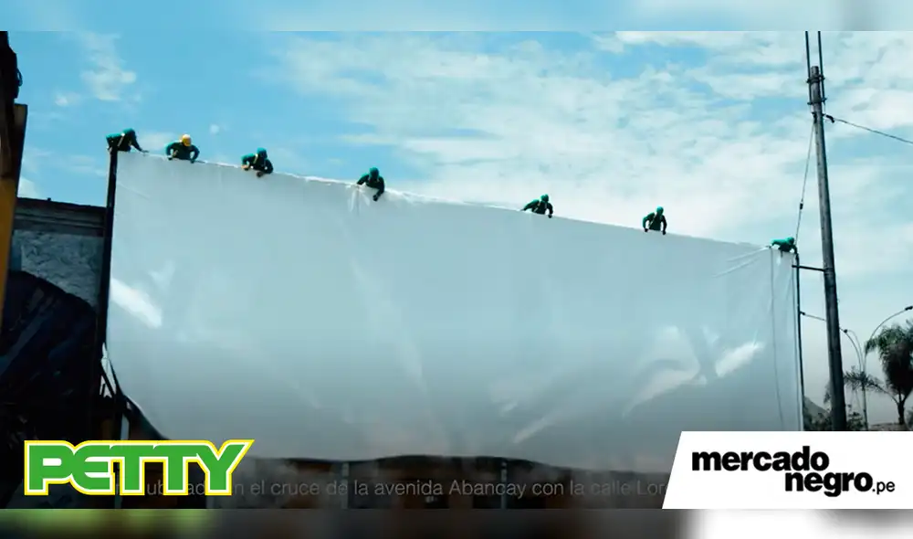 Petty Publicidad y McCann Lima presentan panel que se activa con la contaminación ambiental de Lima