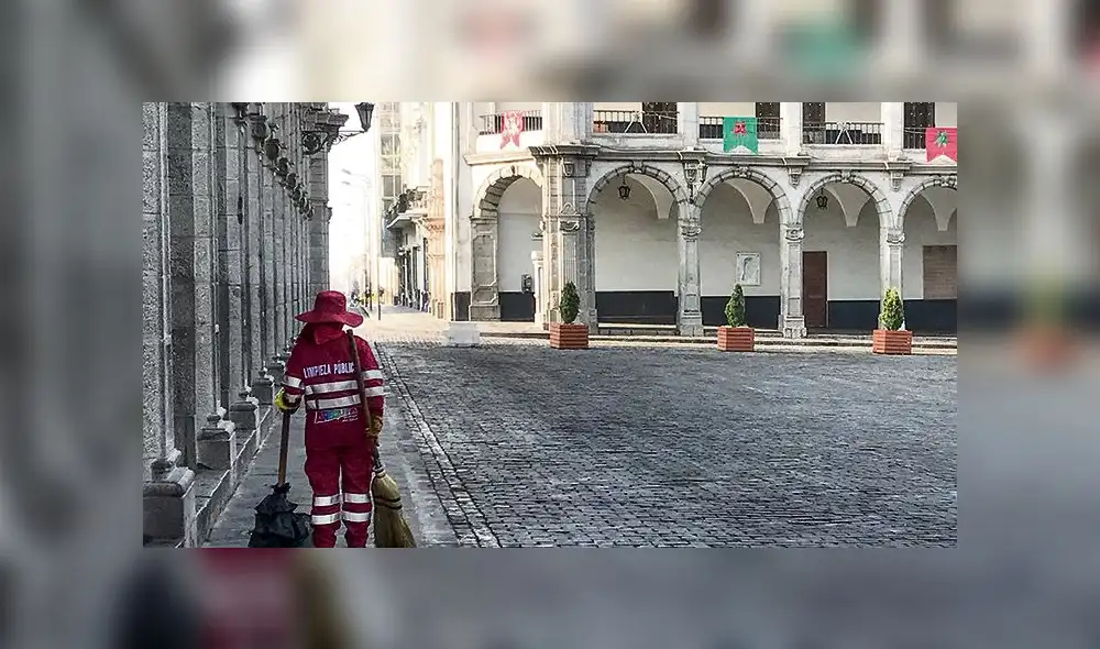 Calles fueron limpiadas. Calles fueron limpiadas.