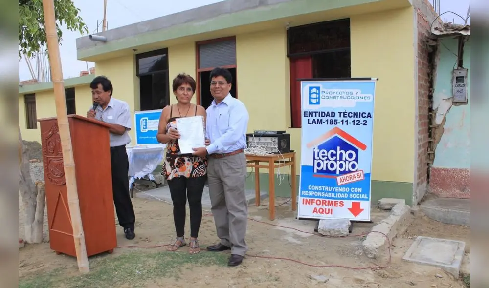 Damnificados podrán acceder al Bono Familiar Habitacional