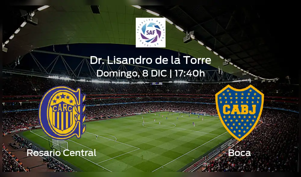 Boca Juniors vs. Rosario Central EN VIVO: sigue aquí el minuto a minuto del partido por la Superliga Argentina.