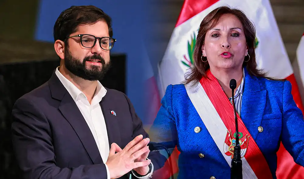 Gobierno de Boric respaldó a Dina Boluarte. Foto: composición LR/AFP Gobierno de Boric respaldó a Dina Boluarte. Foto: composición LR/AFP