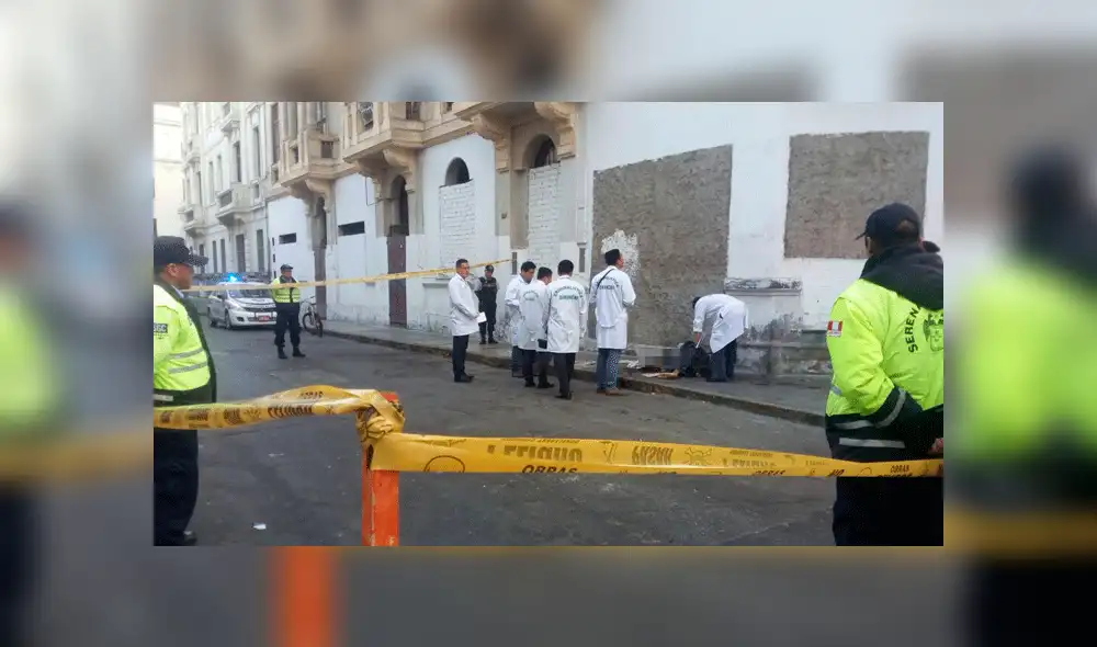 Cercado: hallan cadáver de menor en plena vía pública [VIDEO]