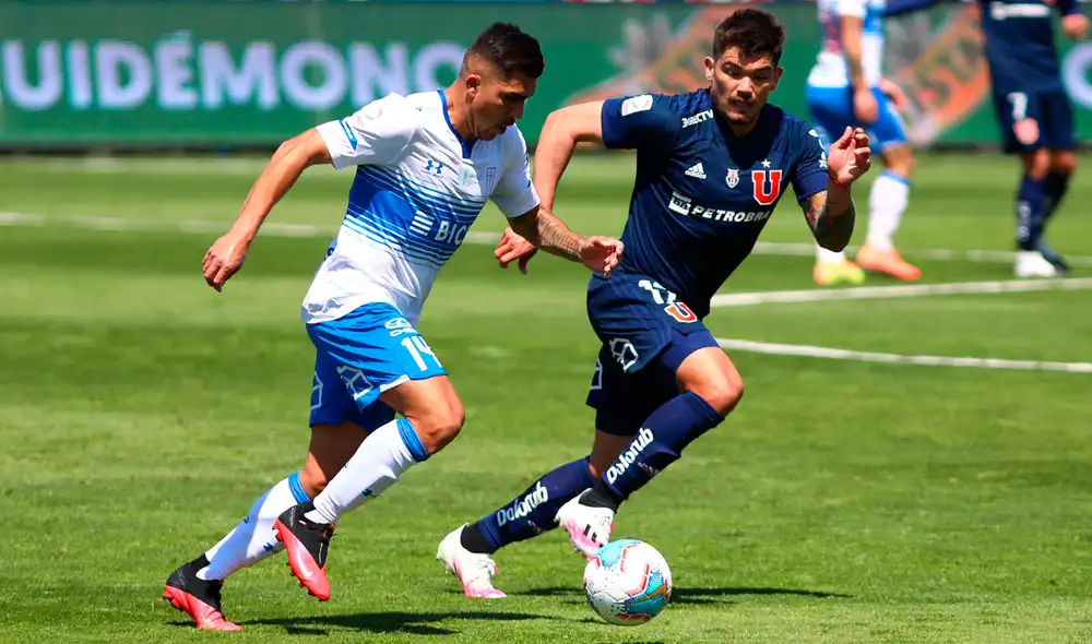 U. Católica y U. de Chile se enfrentan por la fecha 13 del Campeonato Chileno 2020. | Foto: @adnradiochile U. Católica y U. de Chile se enfrentan por la fecha 13 del Campeonato Chileno 2020. | Foto: @adnradiochile