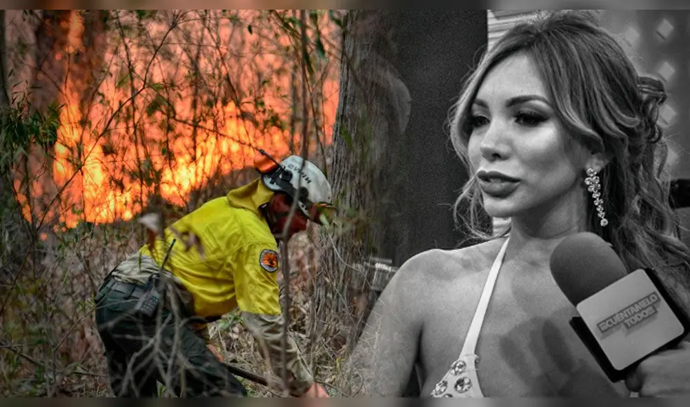 La modelo contó que la familia de su esposo se encuentra en este país y ruega por su salud.