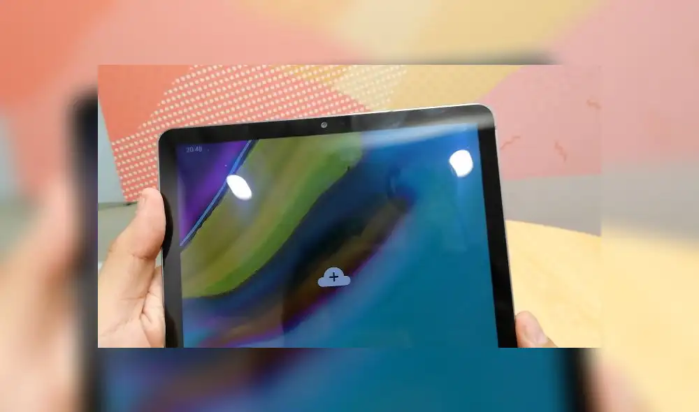 El Galaxy Tab S6 de Samsung posee una pantalla de 10.5 pulgadas Super AMOLED. Foto: Daniel Robles