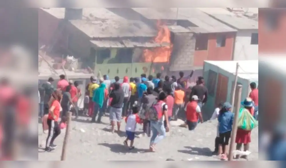 Este jueves, quemaron una vivienda como forma de protesta. Este jueves, quemaron una vivienda como forma de protesta.