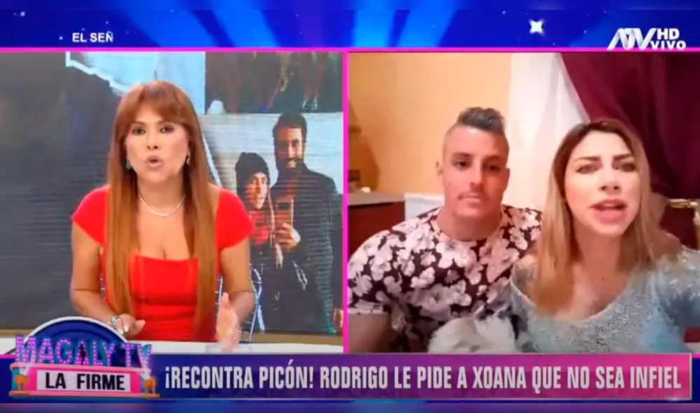 Magaly Medina Indignada ante declaraciones de expareja de Xoana González Foto: captura de ATV Magaly Medina Indignada ante declaraciones de expareja de Xoana González Foto: captura de ATV