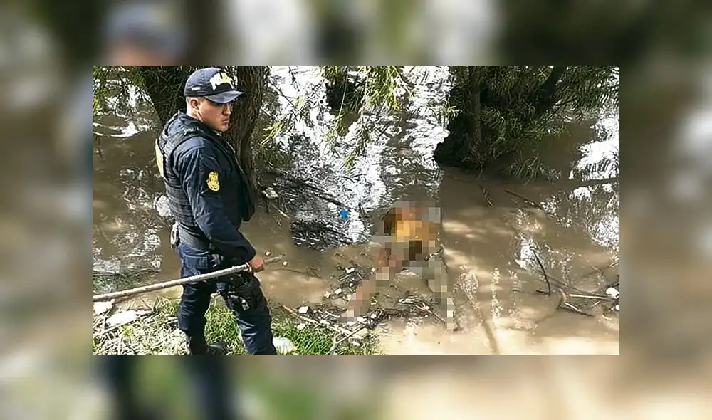 Policía hizo levantamiento. Policía hizo levantamiento.